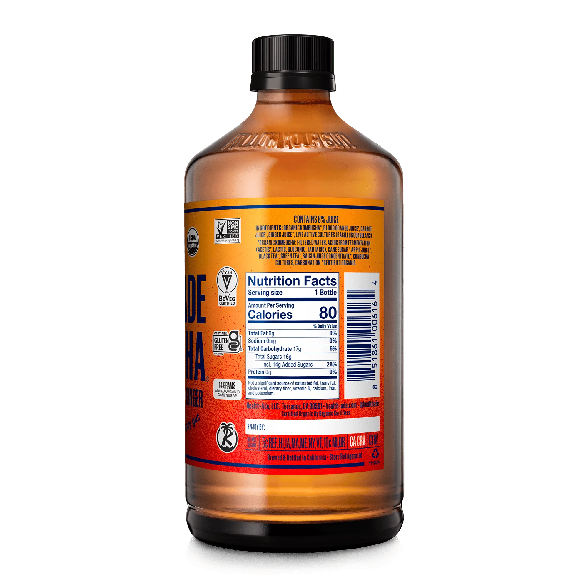 Blood Orange-Carrot-Ginger Kombucha - Image 18