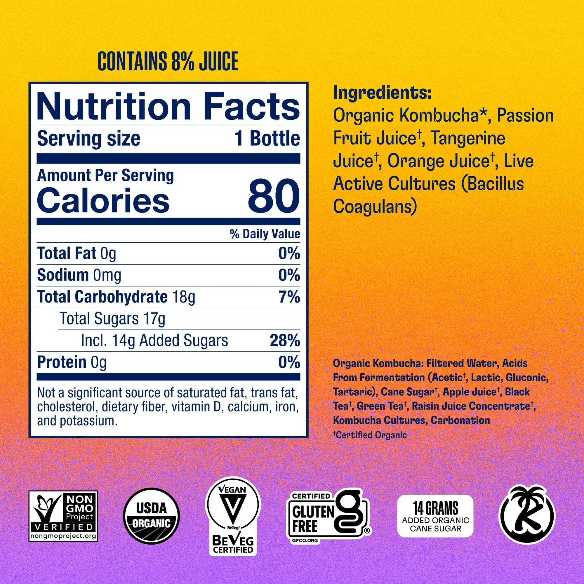 Passion Fruit-Tangerine Kombucha - Image 16