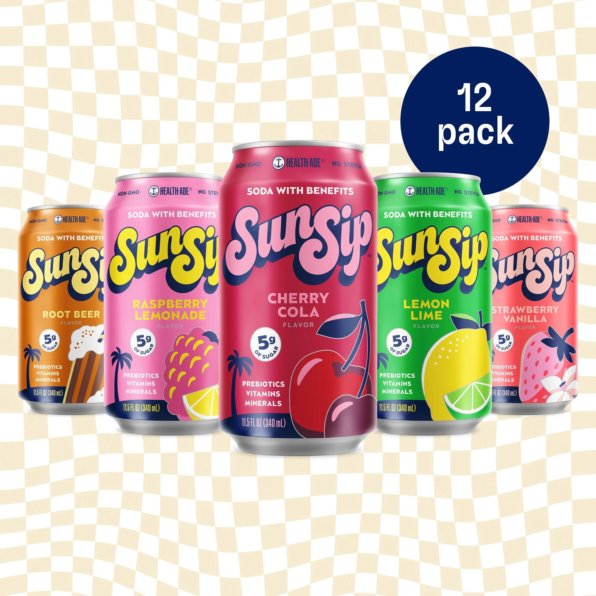 Soda Sampler Variety Pack - SunSip - Image 11