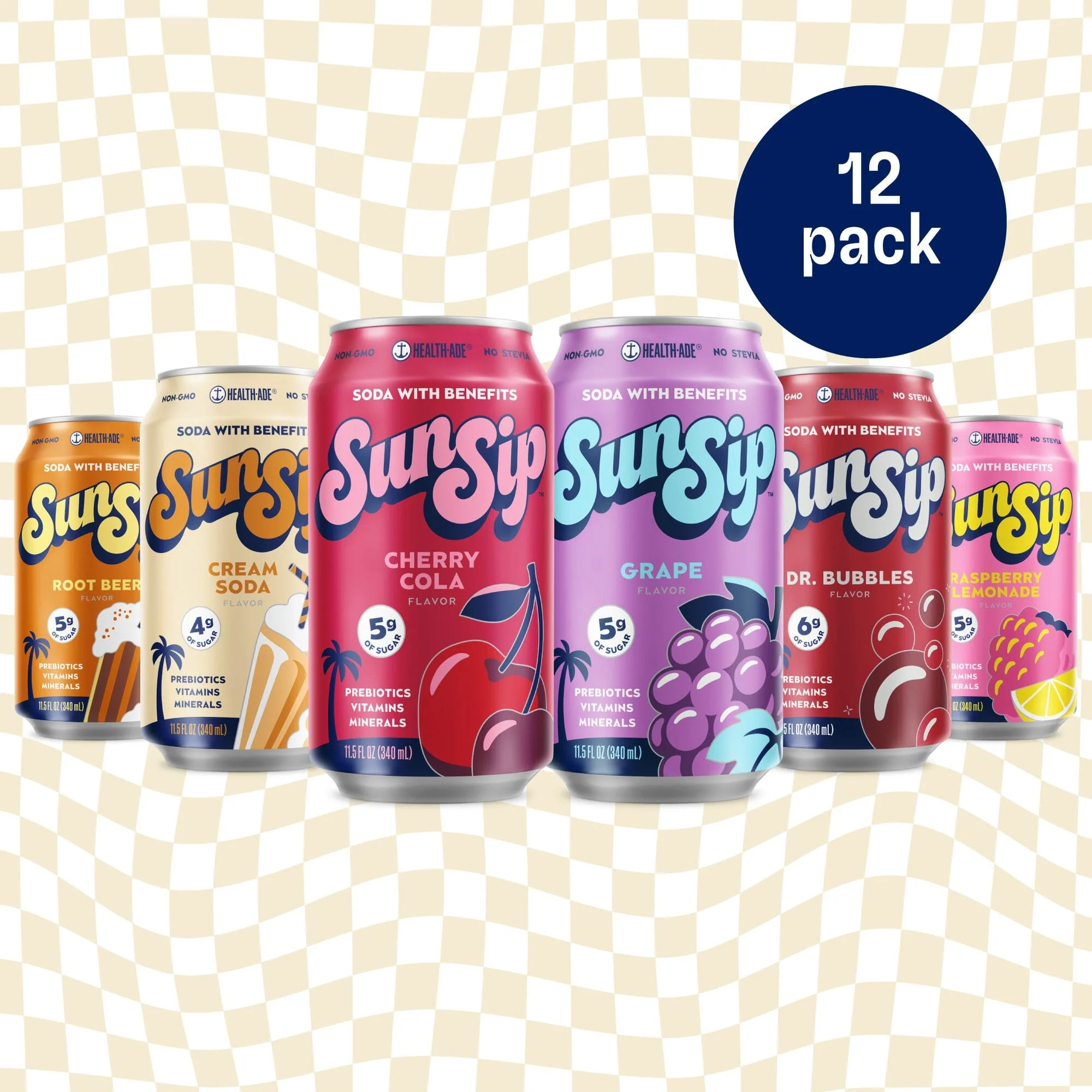 Soda Sampler Variety Pack - SunSip - Image 21